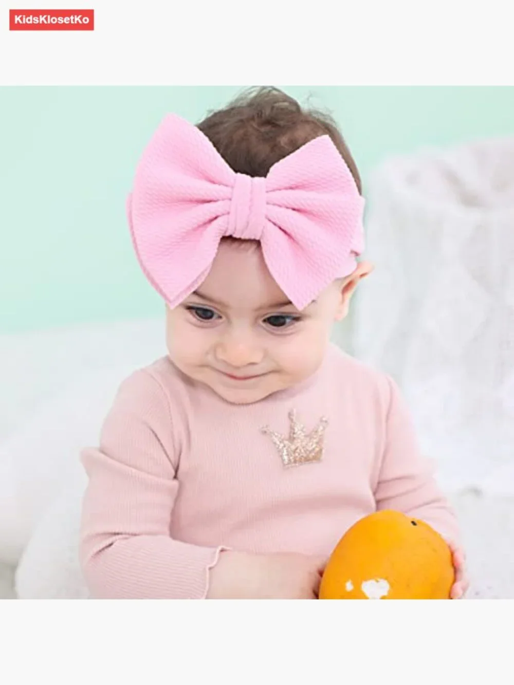 12 Pack Stretchy Wide Knot Headbands for Baby Girls Toddlers